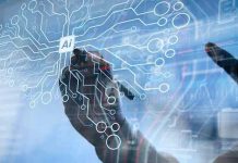 Godfather Of AI Delivers CHILLING 2026 Warning Hand drawing artificial intelligence digital circuit board.