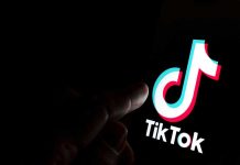 Real Weapons Found: TikTok Stunt Turns Serious Finger pointing at TikTok logo on a screen.