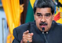 Maduro Captured: U.S. Takes Control of Venezuela Man speaking passionately and gesturing during a speech.