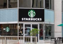 Starbucks Horror: Beloved Coach Gunned Down Starbucks storefront with glass doors and logo