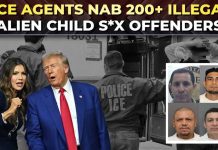 Texas ICE agents arrest 200+ illegal alien child s*x