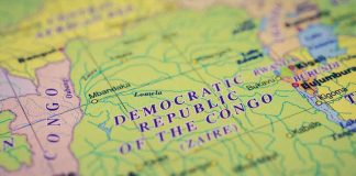 Maundy Thursday MASSACRE — 43 Christians Beheaded Map showing the Democratic Republic of the Congo.