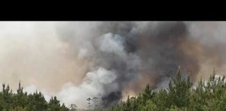 LIVE: New update as raging wildfires destroy homes, force