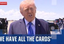 Trump: 'We have all the cards' over Iran