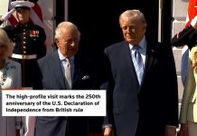 Trump welcomes King Charles, Queen Camilla to the White