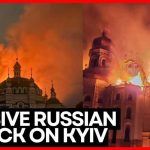 KYIV MONASTERY ATTACK LIVE | Russia Strikes Kyiv Pechersk Lavra; 140,000 Without Power After Barrage