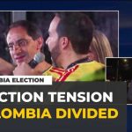 Colombia election dispute: left-wing supporters rally in Bogotá amid tight race