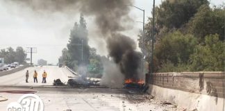 Blazing 99 Crash, Blame Suddenly Flips Fuel tanker explodes after Highway 99 crash in Selma