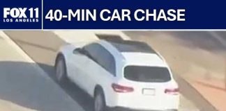 EPA Pressure Builds — What Was Sprayed? Suspect, possibly armed with gun, leads police chase across Los Angeles