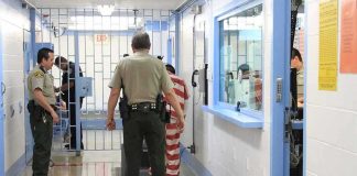 DHS Bets On Pain — Where’s The Data? Corrections officers escort an inmate in a jail hallway