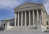 Supreme Court building with grand columns and steps