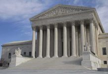 SCOTUS Showdown: Trump Calls Out Citizenship Scam Supreme Court building with grand columns and steps