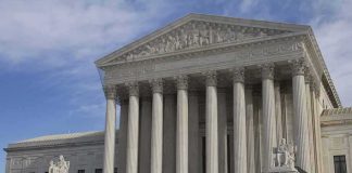 SCOTUS Showdown: Trump Calls Out Citizenship Scam Supreme Court building with grand columns and steps
