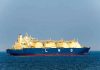 Asia’s Gas Gamble Risks U.S. Bill Shock LNG tanker ship sailing on open sea.