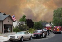 One City Has Already Logged More Than 12,000 Fires Emergency vehicles respond to wildfire near suburban homes