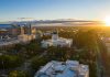 Bass Dodges Congress As Fraud Alarms Blare California State Capitol building at sunrise with surrounding downtown skyline