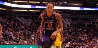 Hypersexual Playbook Backfires – Athletes Clap Back basketball player dribbling on a court during a game
