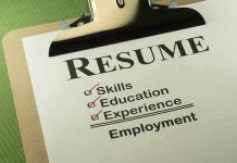 resume checklist